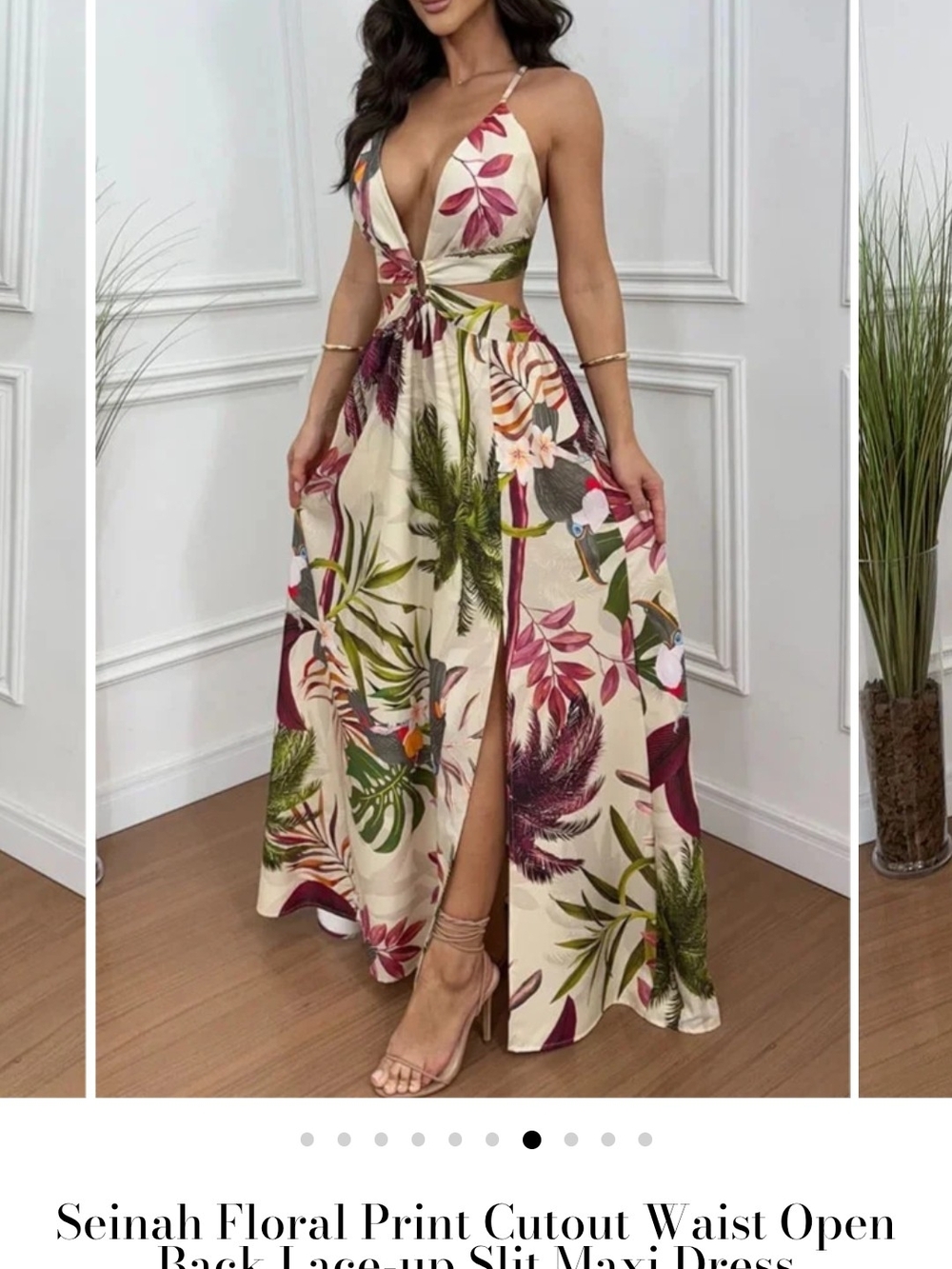 Cutout Maxi Dress